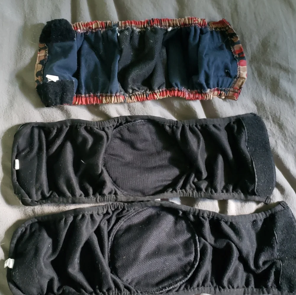 4 male doggie diaper bands